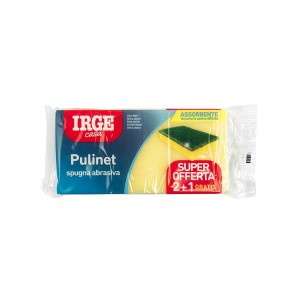 BED SPUGN ABRAS. PULINET 9.5x6.5x2.5 3P