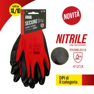 AAH GUANTI TEC.SECURE GRIP NITRILE XL/10
