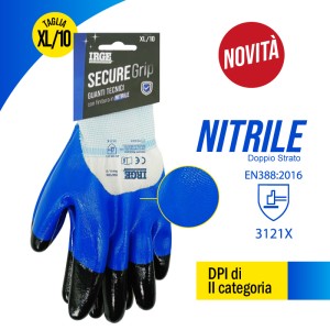 AAN GUANTI TEC.SECURE GRIP NITRILE XL/10