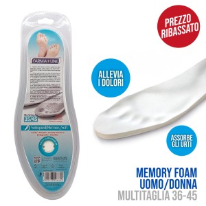 ADR SOTTOPIEDI MEMORY FOAM FEET FARMALI