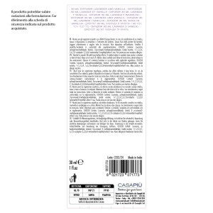 CAM DIFFUSORE 30ML LAVANDA+VANIGLIA IRGE