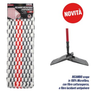 BNE RICAMBIO MOP LAVAPAVIMENTI 3IN1 PROF