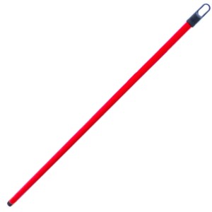 CDX MANICO MET. 120 CM.PLASTIF.ROSSO 0,23 SPESS D.21MM