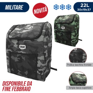 BTA ZAINO TERMICO MILITARE 22L 30X19X37