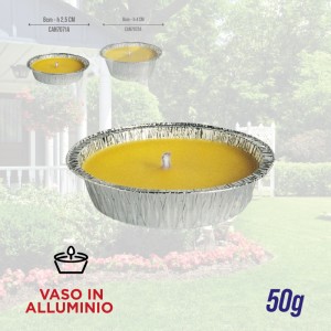 EKA CANDELA CITRONELLA ALLUMINIO 50GR