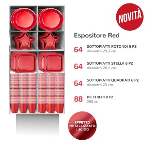 CLA ESPOSITORE RED 280PZ