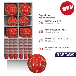 BUA EXPO JOLLY CHRISTMAS 184 PZ