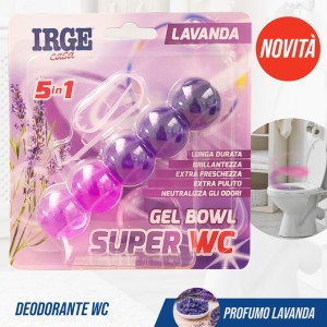 CAI DEO WC 5 BOWL SFUMATE lavanda
