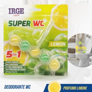 CAK DEO WC MULTIBLOCK 5IN1 LEMON