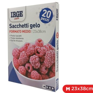 BMK SACCHETTI GELO IRGE 23X38CM 20PZ
