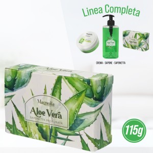 BAB MAGNOLIA SAPONETTA ALOE VERA 115GR