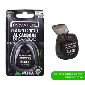 ABQ FILO INTERDENTALE NERO 25MT FARMALI