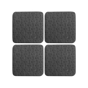 EAA FELTRINI GOMMA 12PZ QUADRATI 4x4cm