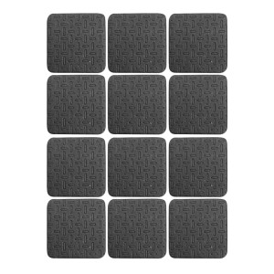 EAC FELTRINI GOMMA 24PZ QUADRATI 2.5x2.5