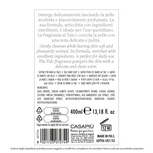 ADT SAPONE LIQUIDO MANI 400 ML TALCO