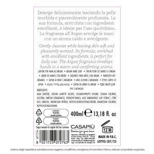 ADT SAPONE LIQUIDO MANI 400 ML ARGAN