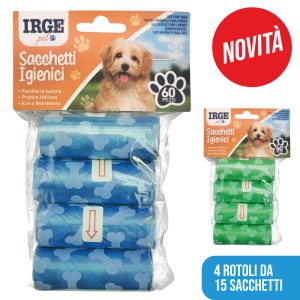 ABM SACCHETTI IGIENICI PER CANI 4 ROTOLI