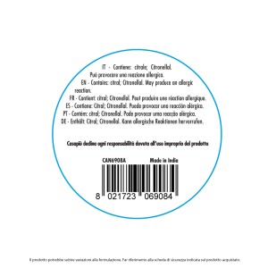EAJ CANDELA CITRONELLA 60G