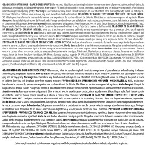 ANA BATH BOMB CASETTA 1X150GR MIELE E NOCCIOLE - MELOGRANO