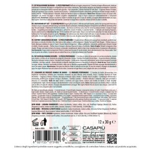 AMA SET BATH BOMB 12X30GR POMP+ZENZERO-PATCHOULI+FR.ROSS