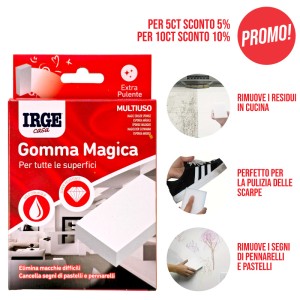 ADD GOMMA MAGICA IRGE 2pz 16x6x2,5cm