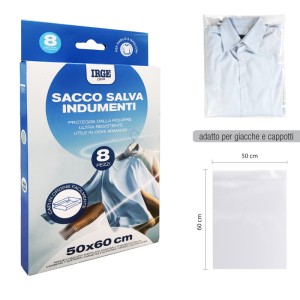DIE SACCO SALVA INDUMENTI 50x60 8PZ