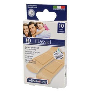 BFC CEROTTI MEDI 7x2CM 10PZ FARMALINE