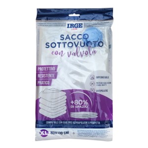 DIV SACCO SOTTOVUOTO TRASPARENTE 80X130