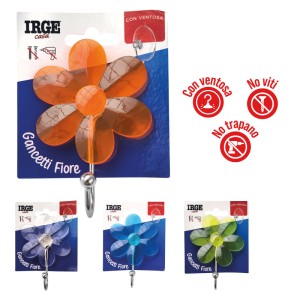 AAA GANCETTI VENTOSA FIORE 7X9.5CM