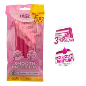 CEG RASOIO DONNA 3 LAME 5 PEZZI