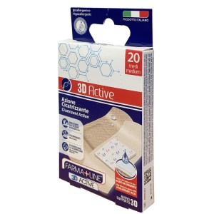 ADX CEROTT ACTIVE CICATR. MEDI 7x2CM 20 CON ACIDO IALURONICO