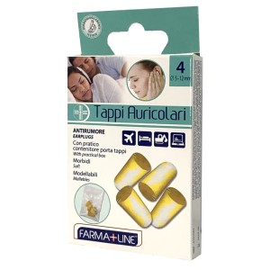 CDM FARMALIN MD TAPPI AURICOLARI MORB.4 ANTIRUMORE CON CONTENITORE