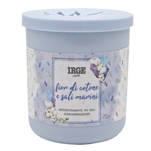 BHC GEL ASSORBIODORI 190GR BLU FIORI DI COTONE + SALI MARINI
