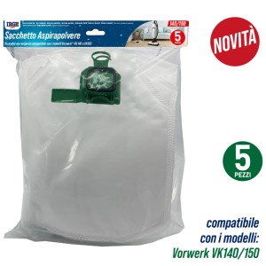 ABQ SACCO ASPIRAPOLVERE VK140/150 5PZ