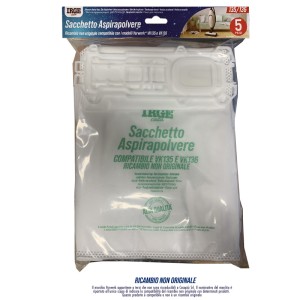 ABO SACCO ASPIRAPOLVERE VK135/136 5PZ
