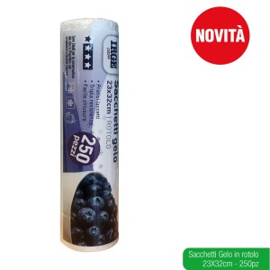 BMT SACCHETT GELO IRGE ROTOLO 23x32 250P
