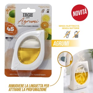 BGO LIQUID AIR FRESHNER 7ML AGRUMI