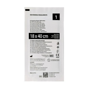 BMP COMPRESSE GARZA COTONE 18X40CM 8PZ