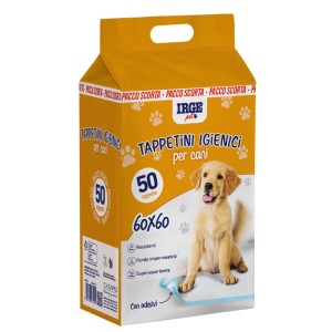ABV TAPPETINI IGIENICI CANI 60x60cm 50PZ
