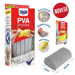 ADJ SPUGNA PVA CON SCANALATURE