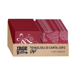 CLA EXPO 40 TOVAGLIOLI GIFT 33X33 20PZ