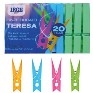 APH PINZE BUCATO IRGE TERESA 20PZ MULTICOLOR
