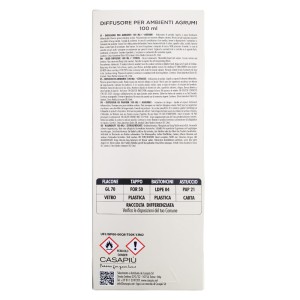 CGC DIFF CUBO 100ML NATURAL AGRUMI BASTONCINI