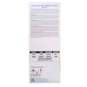 CGC DIFF CUBO 100ML NATURAL TALCO BASTONCINI