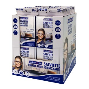BFQ SALVIETTE OCCHIALI 20PZ FARMALINE