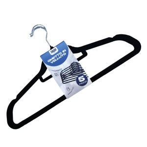 CDF OMETTI VELLUTO ANTISCIVOLO BLACK 5PZ