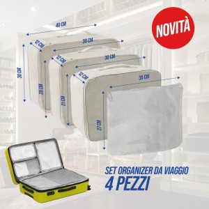CDU SET ORGANIZER VIAGGIO 4PZ