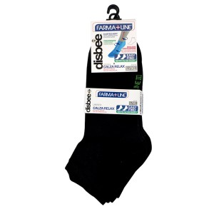 ATD CALZA RELAX ALTA 3PZ NERO L/XL