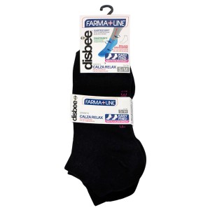 ATD CALZA RELAX BASSA 3PZ NERO S/M