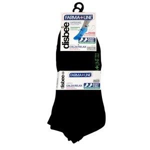 ATD CALZA RELAX BASSA 3PZ NERO L/XL